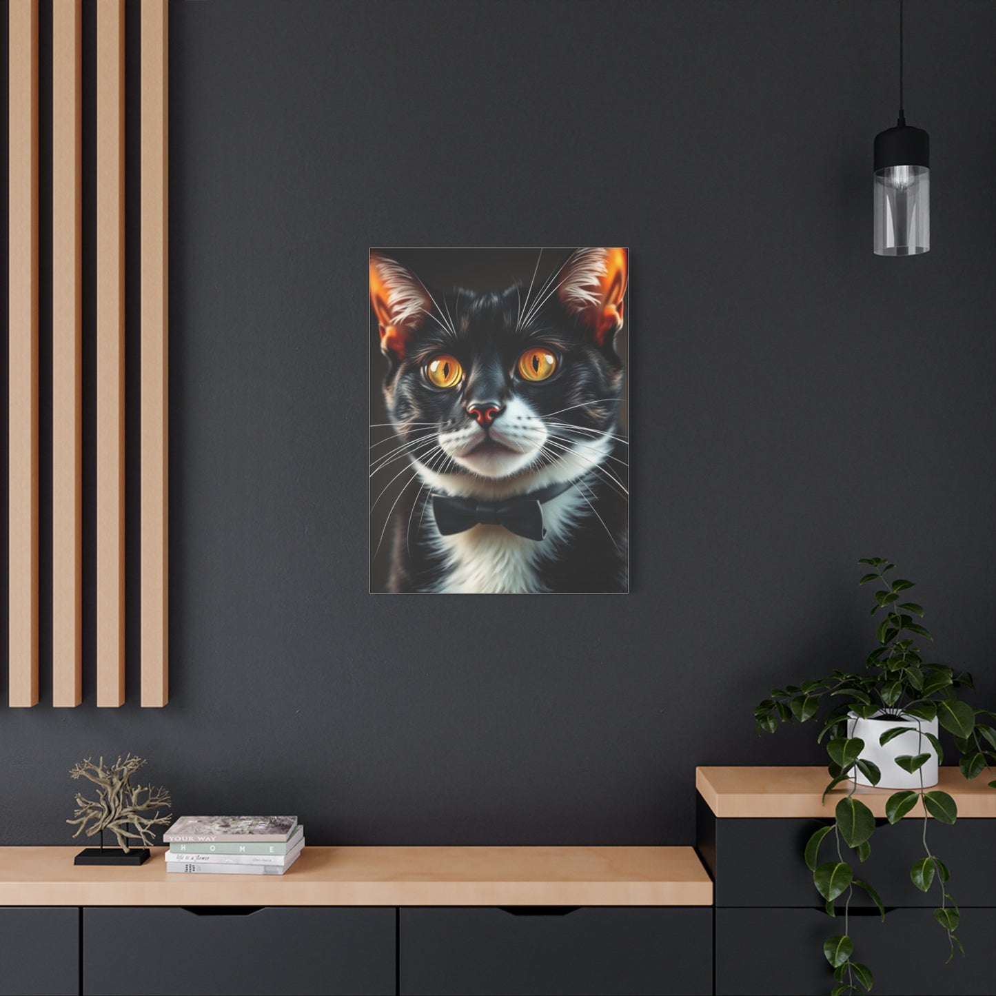 Collection Tuxedo Cat Art Art Wall Art & Canvas Print
