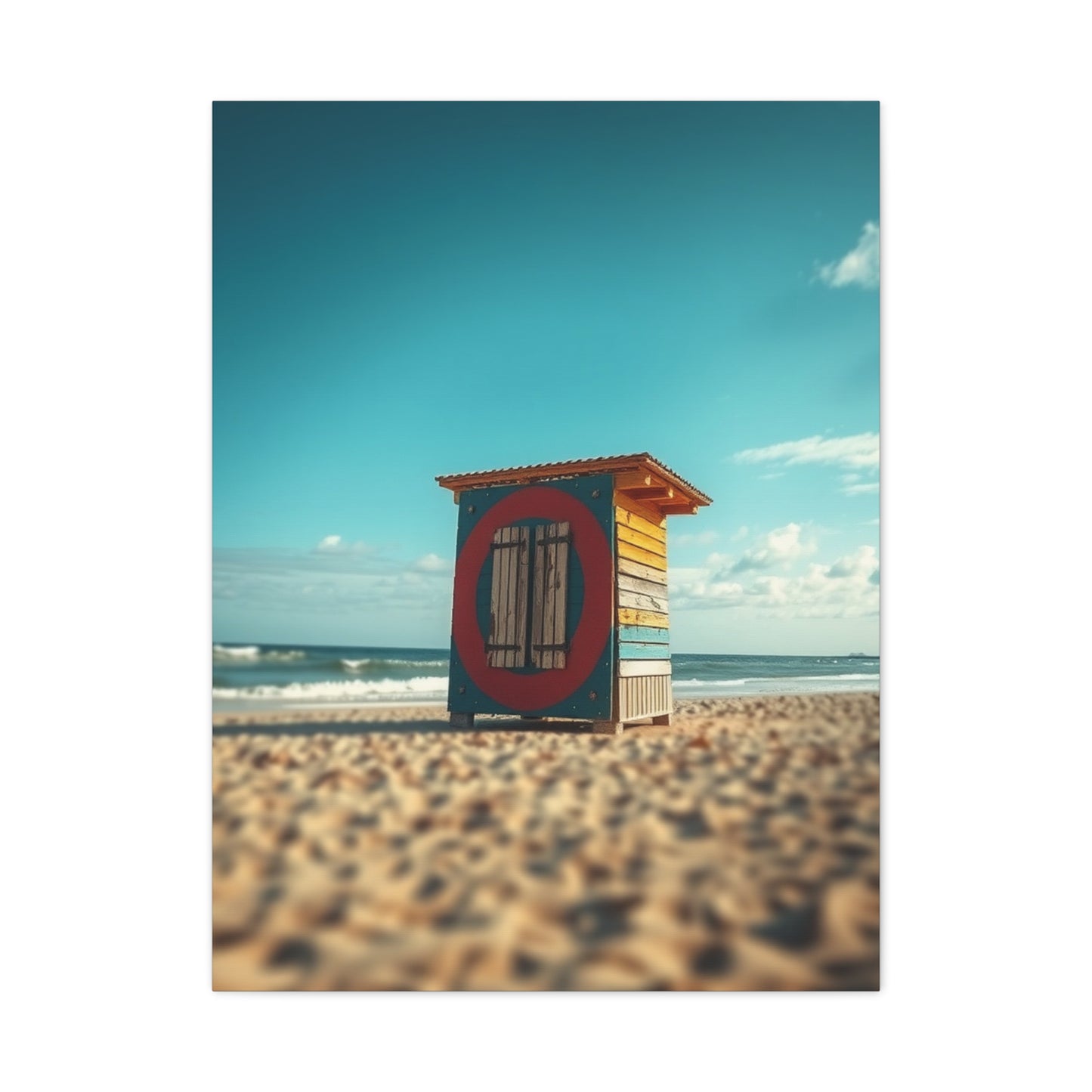 Celestial Coastline Canvas Wall Art & Canvas Print