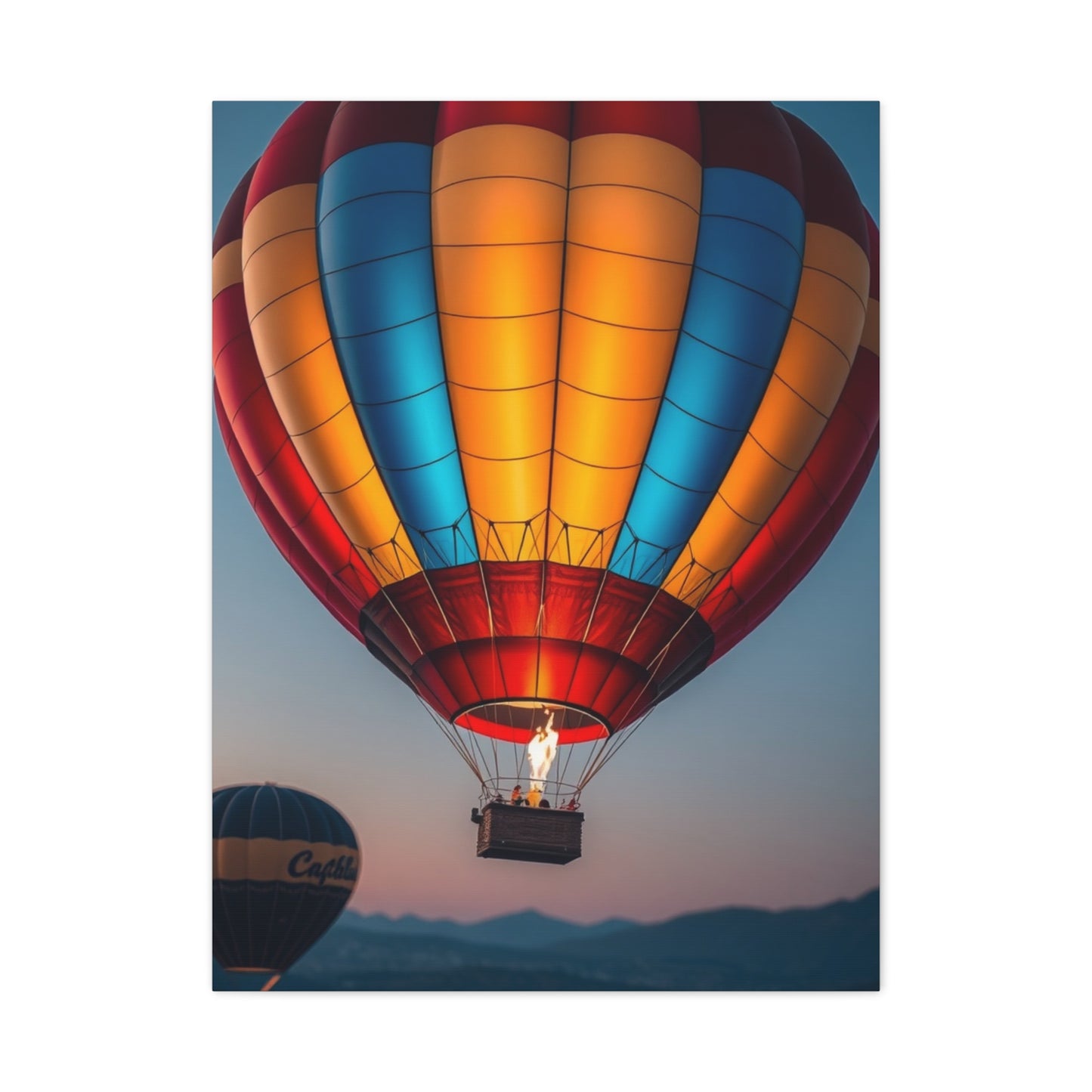 Skyward Serenade Canvas Wall Art & Canvas Print