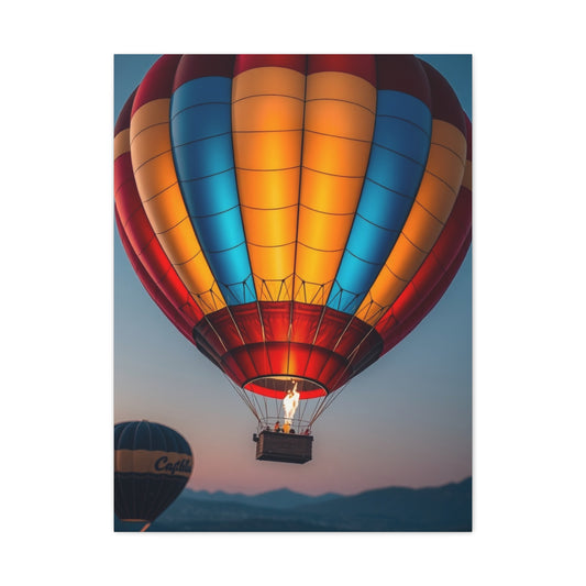 Skyward Serenade Canvas Wall Art & Canvas Print
