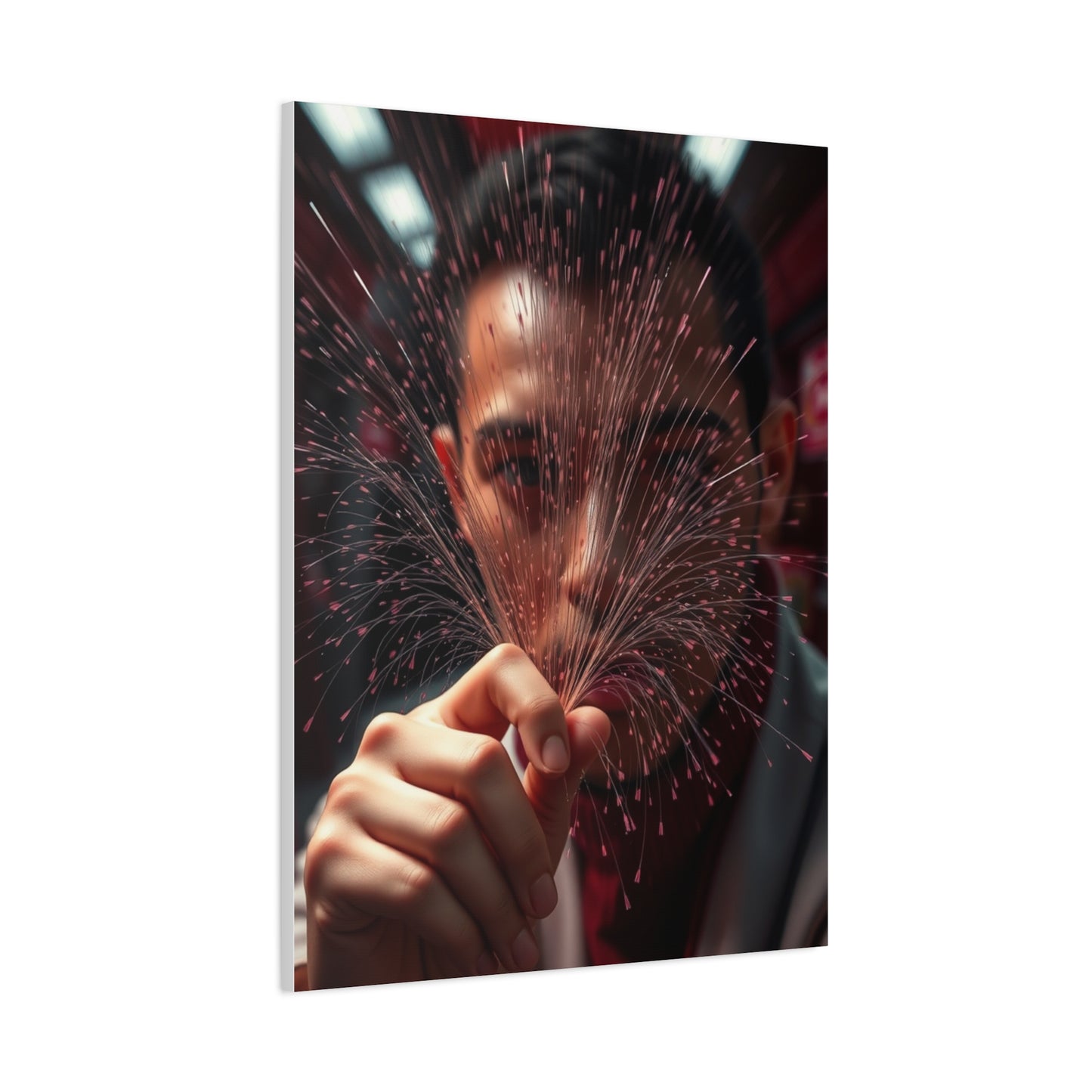 Sanguine Serenity Art Wall Art & Canvas Print