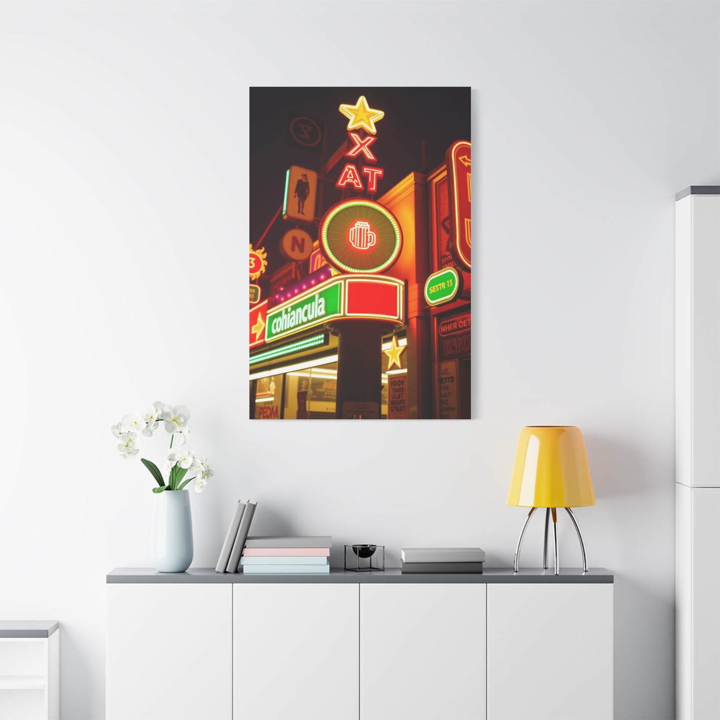 Nostalgic Grandeur Canvas Wall Art & Canvas Print