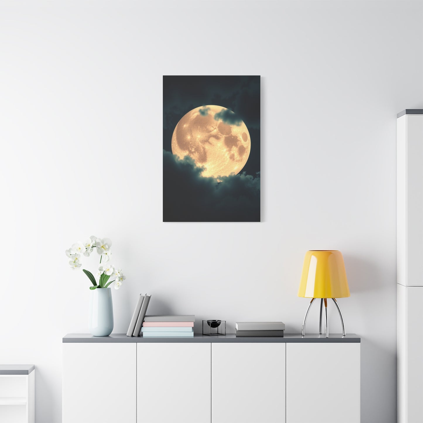 Full Moon Art Refined Canvas Wall Art & Canvas Print