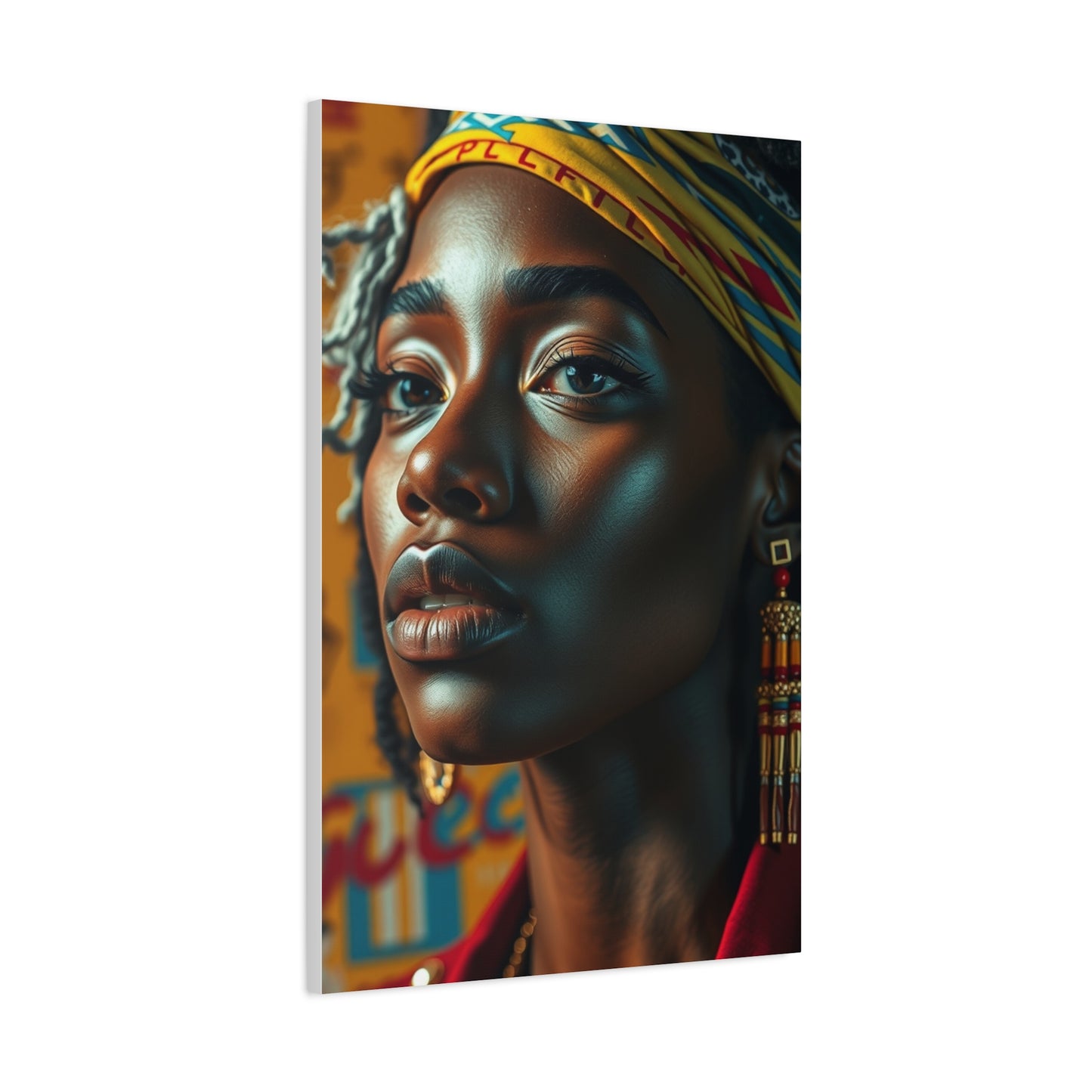 Empress of Basquiats Abstract Realm Wall Art & Canvas Print