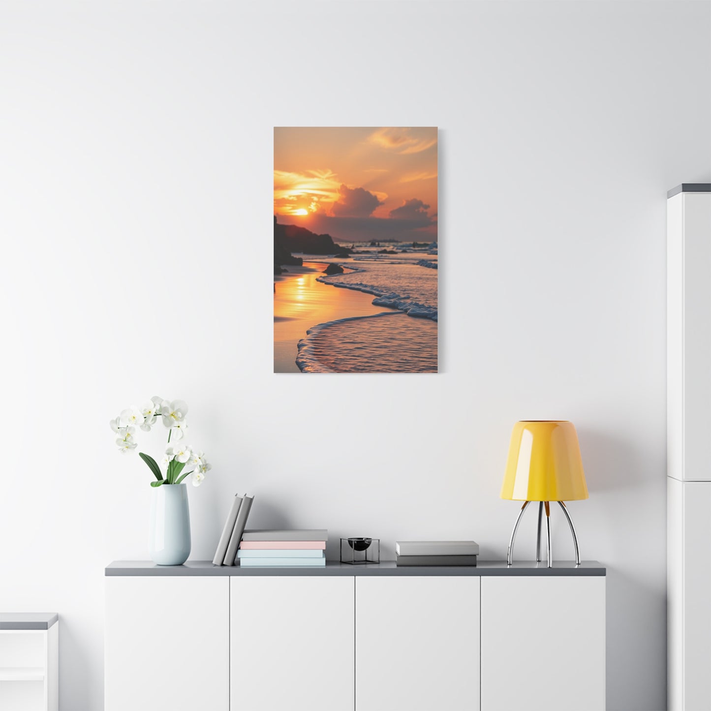 Collection Beach Sunrise and Sunset Art Art Wall Art & Canvas Print