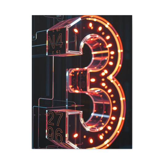 Collection Numbers Art Art Wall Art & Canvas Print