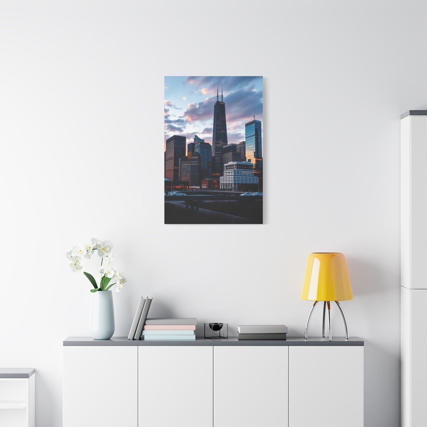 Chicago Skylines Art Supreme Gallery Wall Art & Canvas Print