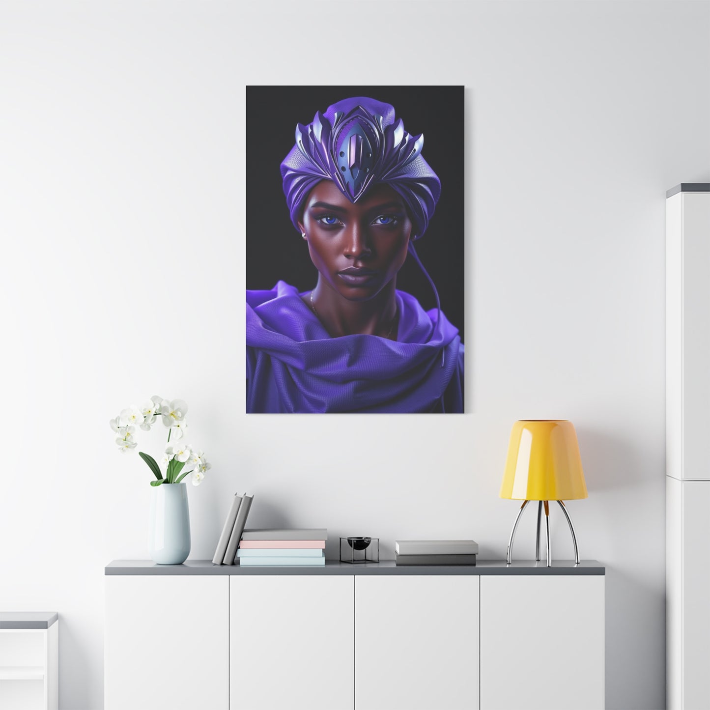 Sumptuous Purple Elysium Wall Art & Canvas Print