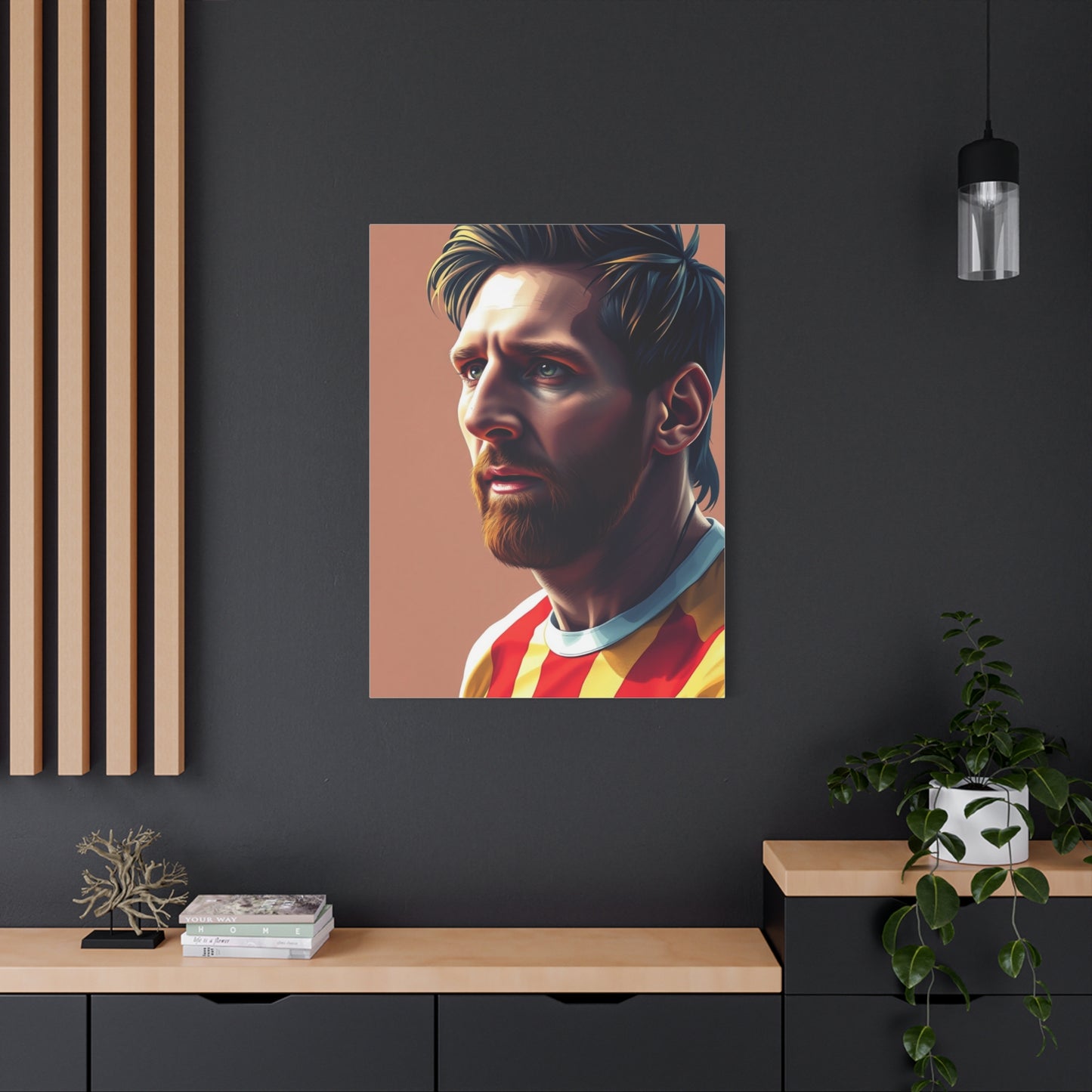 Lionel Messi: Canvas of Brilliance Wall Art & Canvas Print