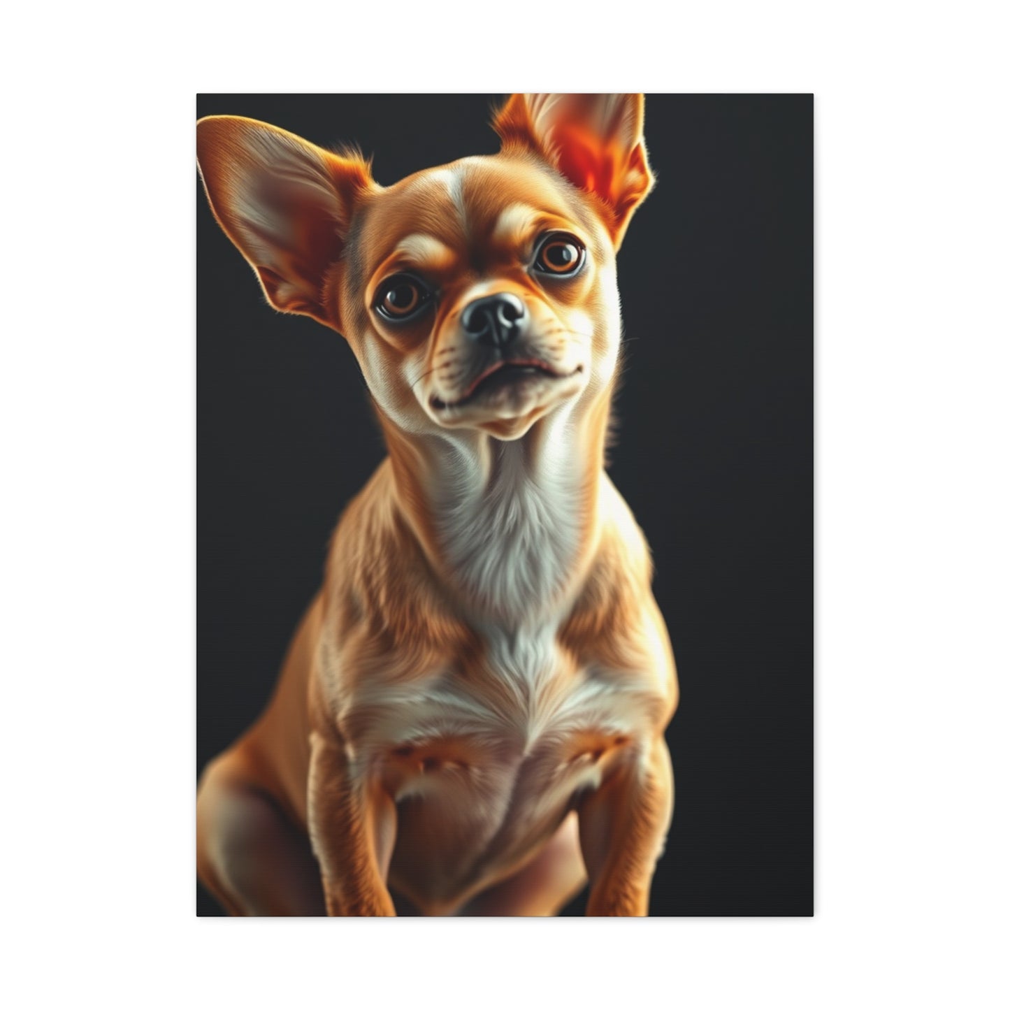 Chihuahua Dog Art Luxury Canvas Wall Art & Canvas Print