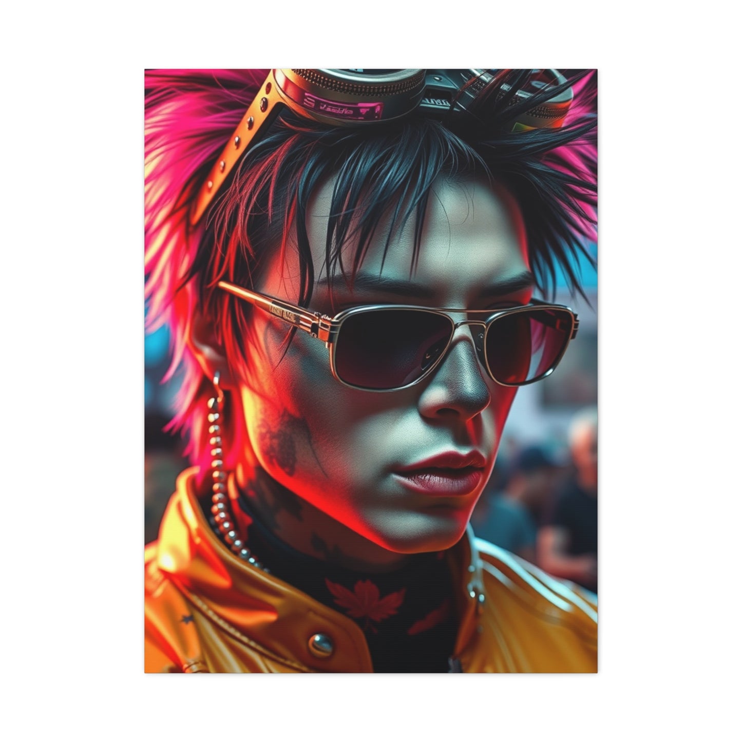 Avant-Garde Grit Art Wall Art & Canvas Print