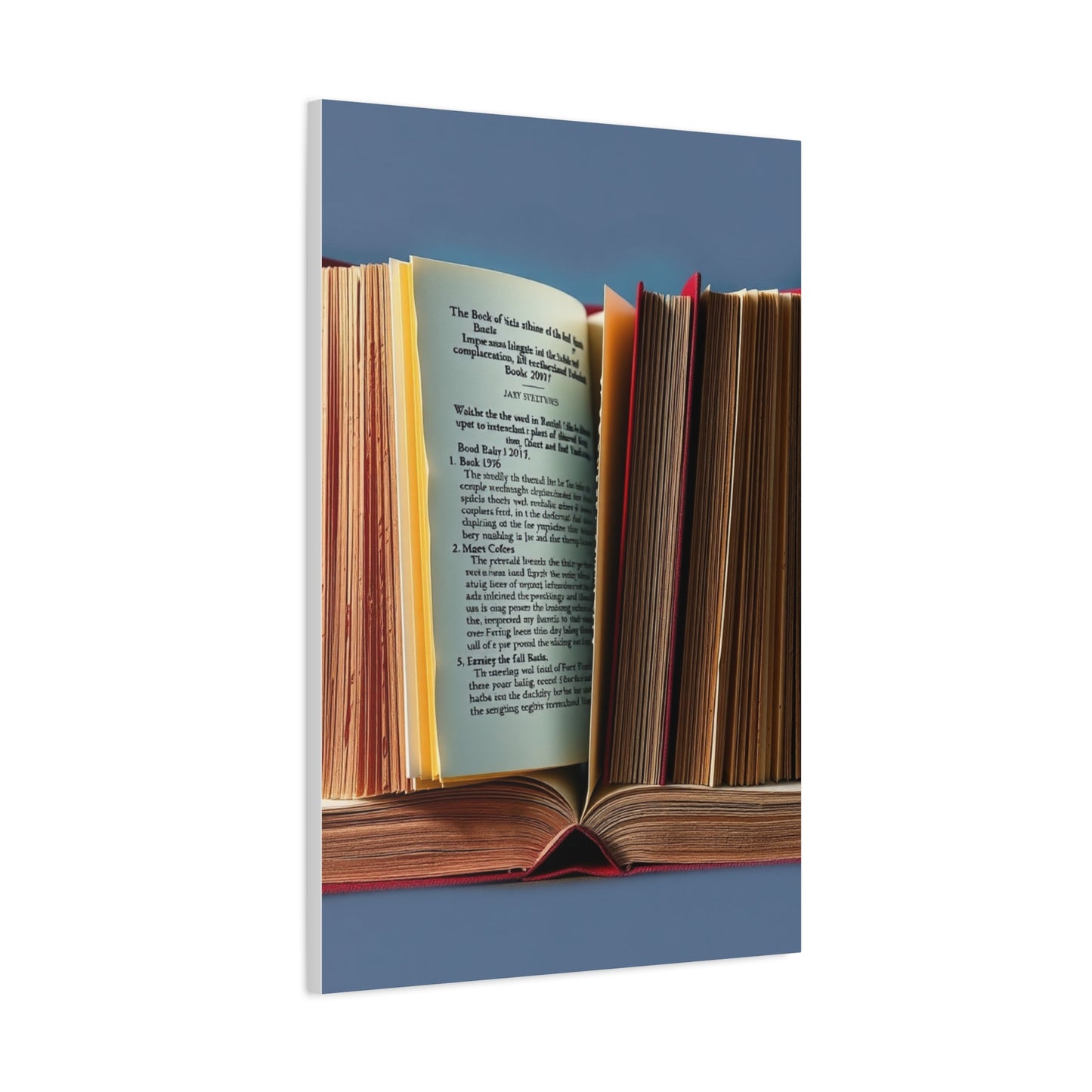 Book Art Supreme Gallery Wall Art & Canvas Print