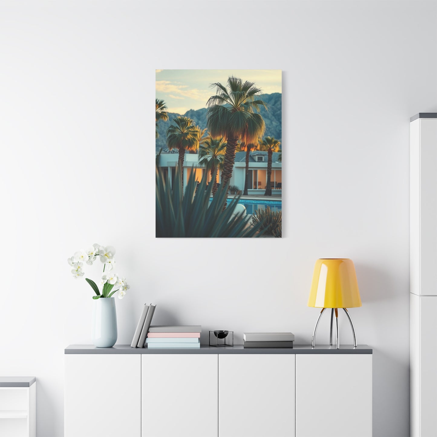 Vision Palm Springs Art Art Wall Art & Canvas Print