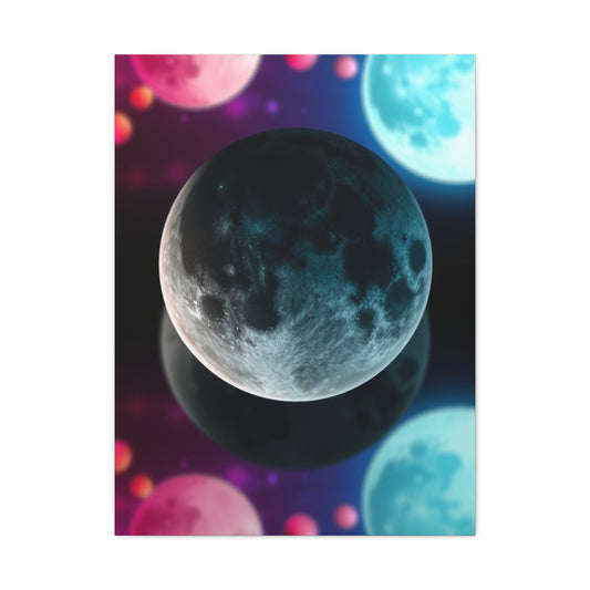 Lunar Luminescence Art Wall Art & Canvas Print