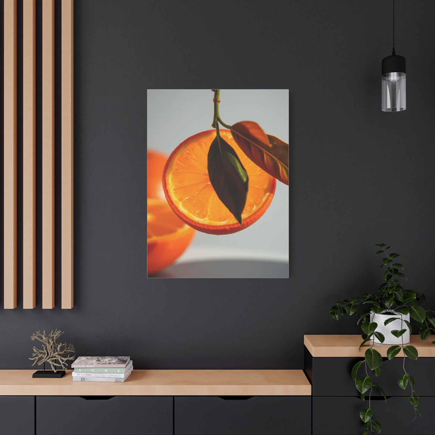 Vermilion Splendor Artwork Wall Art & Canvas Print