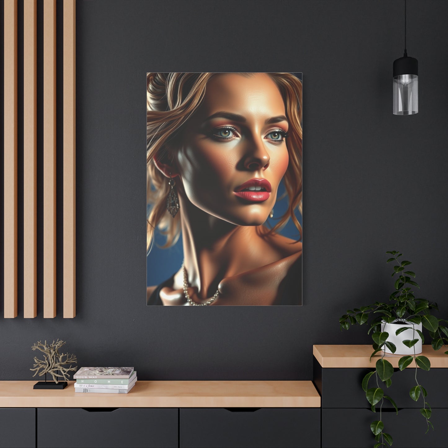 Refined Moss Expression Wall Art & Canvas Print