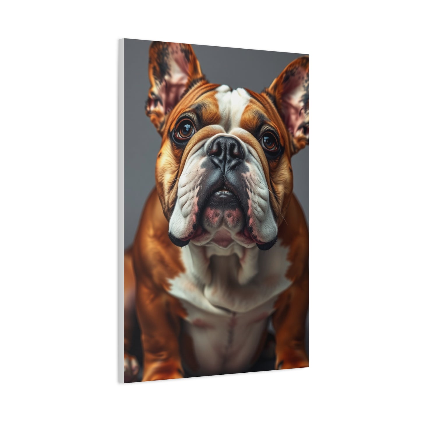 Masterpiece Bulldog Art Vision Wall Art & Canvas Print