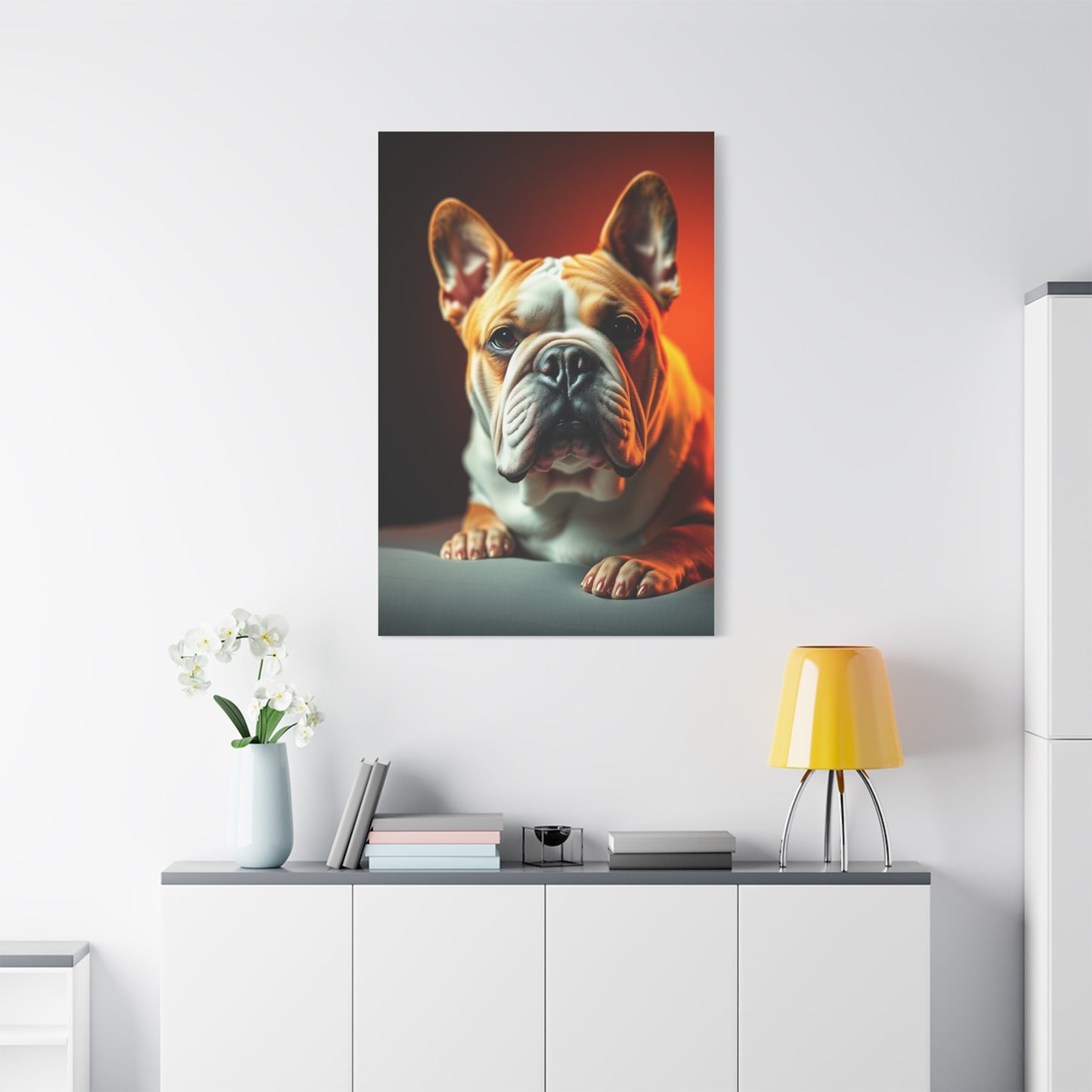 Supreme Bulldog Art Collection Wall Art & Canvas Print