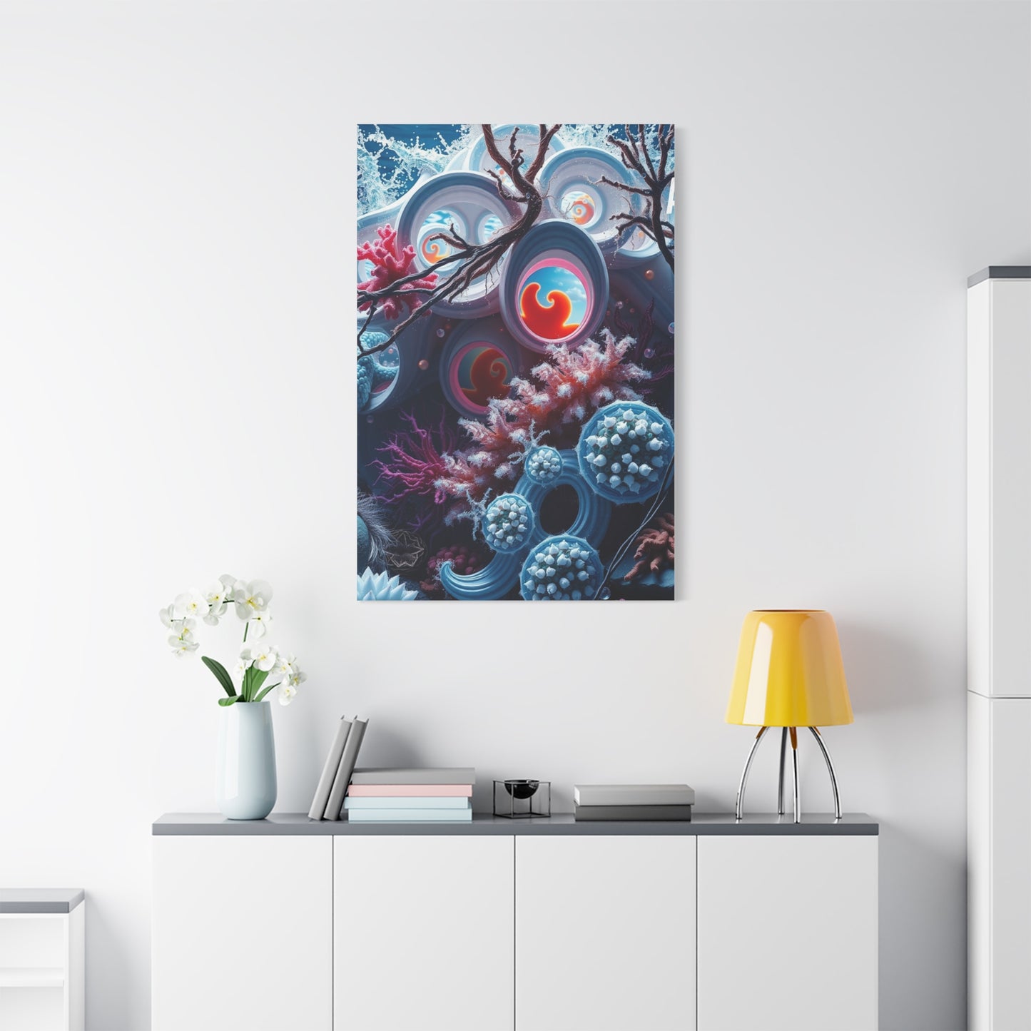 Luminous Lagoon Tableau Wall Art & Canvas Print