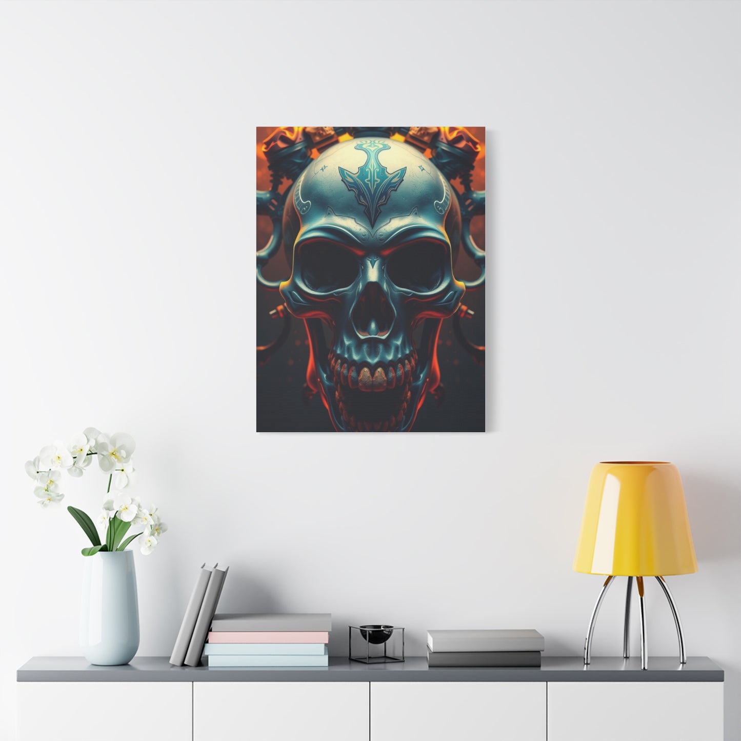 Sublime Skull Exhibit Wall Art & Canvas Print