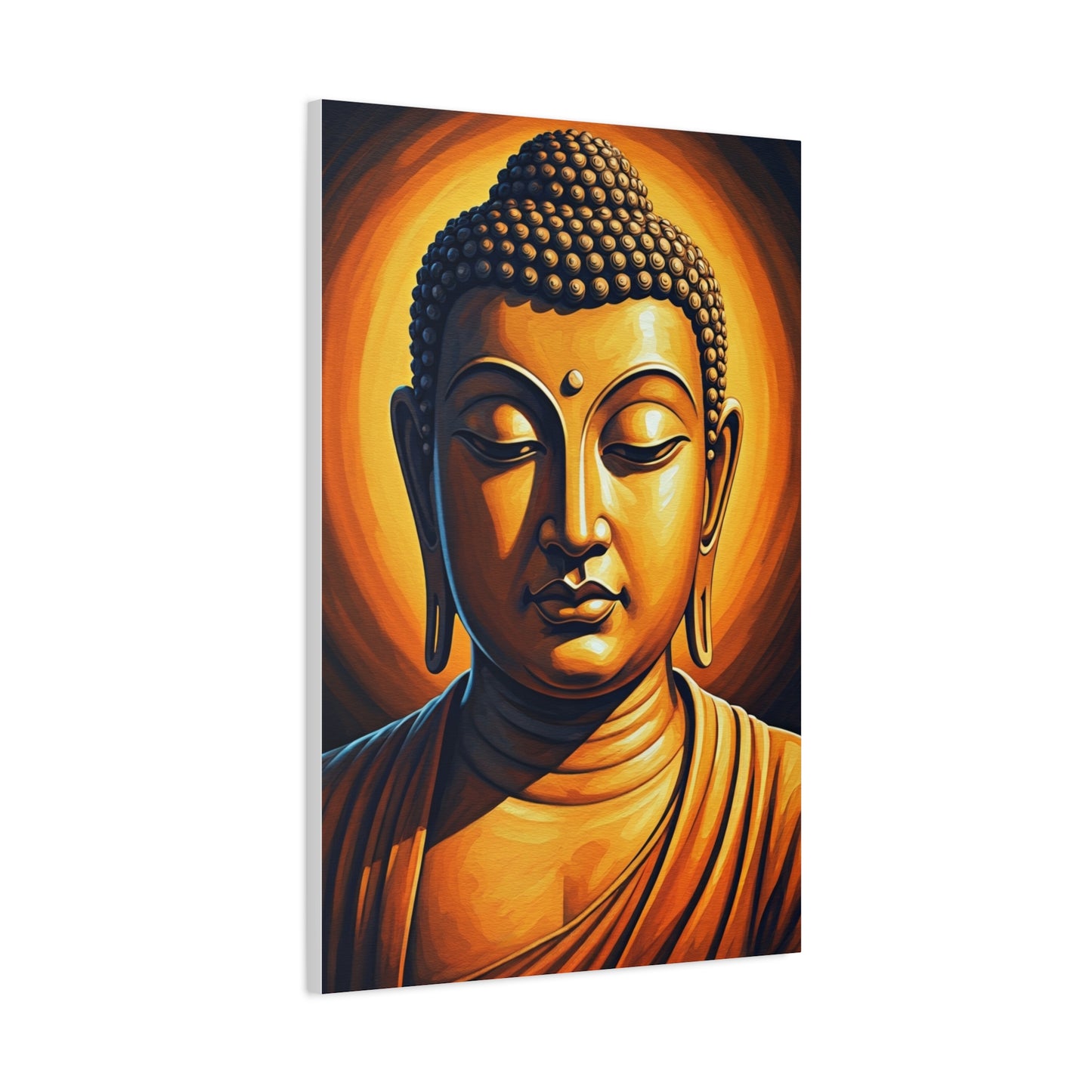 Divine Calm Buddha Close-Up Wall Art & Canvas Prints