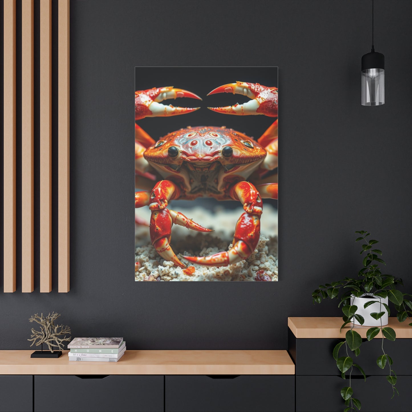 Crab Art Luxury Canvas Wall Art & Canvas Print