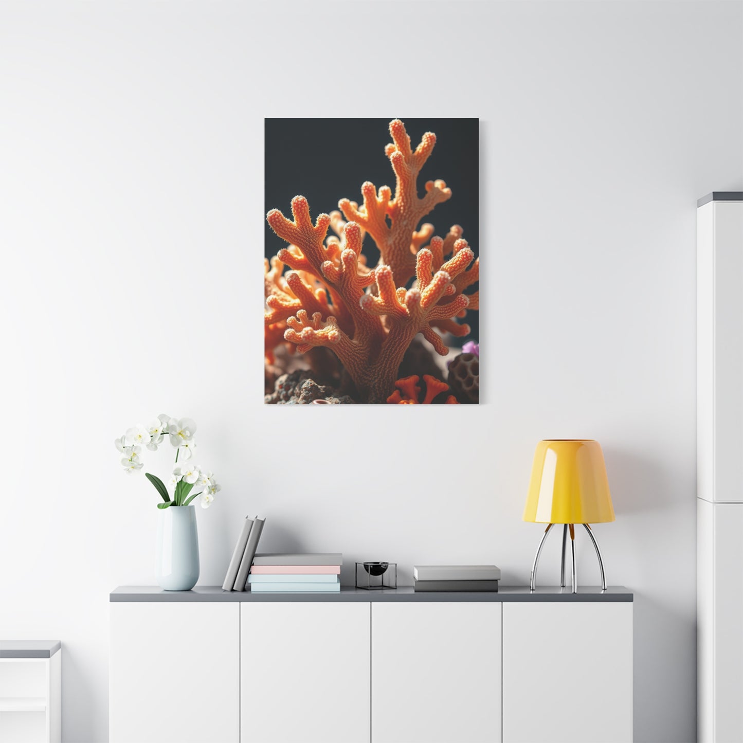 Vision Coral Art Art Wall Art & Canvas Print