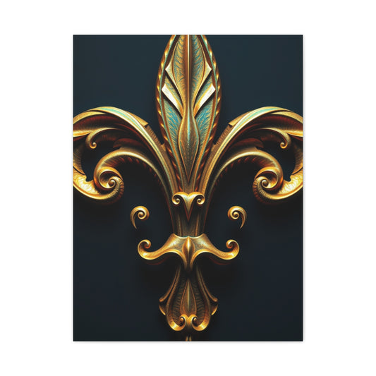 Fleur-de-Lis Art Supreme Gallery Wall Art & Canvas Print
