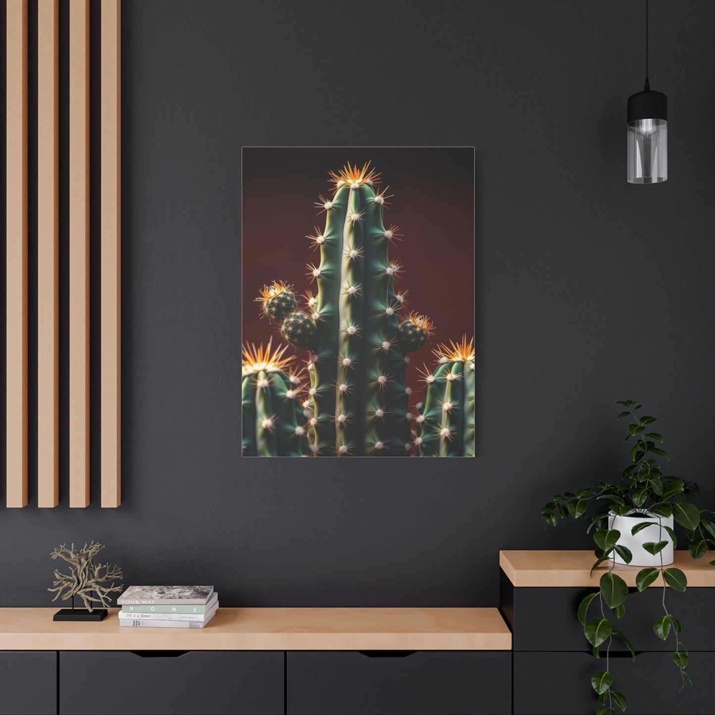 Prickly Serenity Artwork Wall Art & Canvas Print