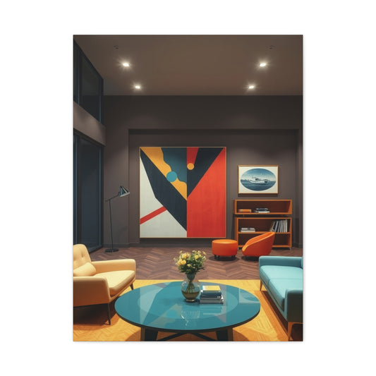 Vintage Luxe Canvas Piece Wall Art & Canvas Print