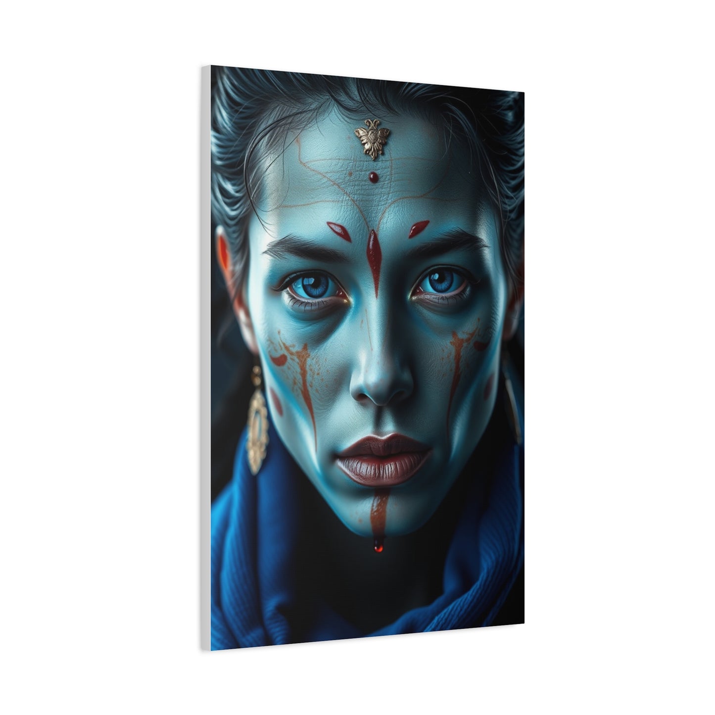 Prussian Depths Canvas Wall Art & Canvas Print
