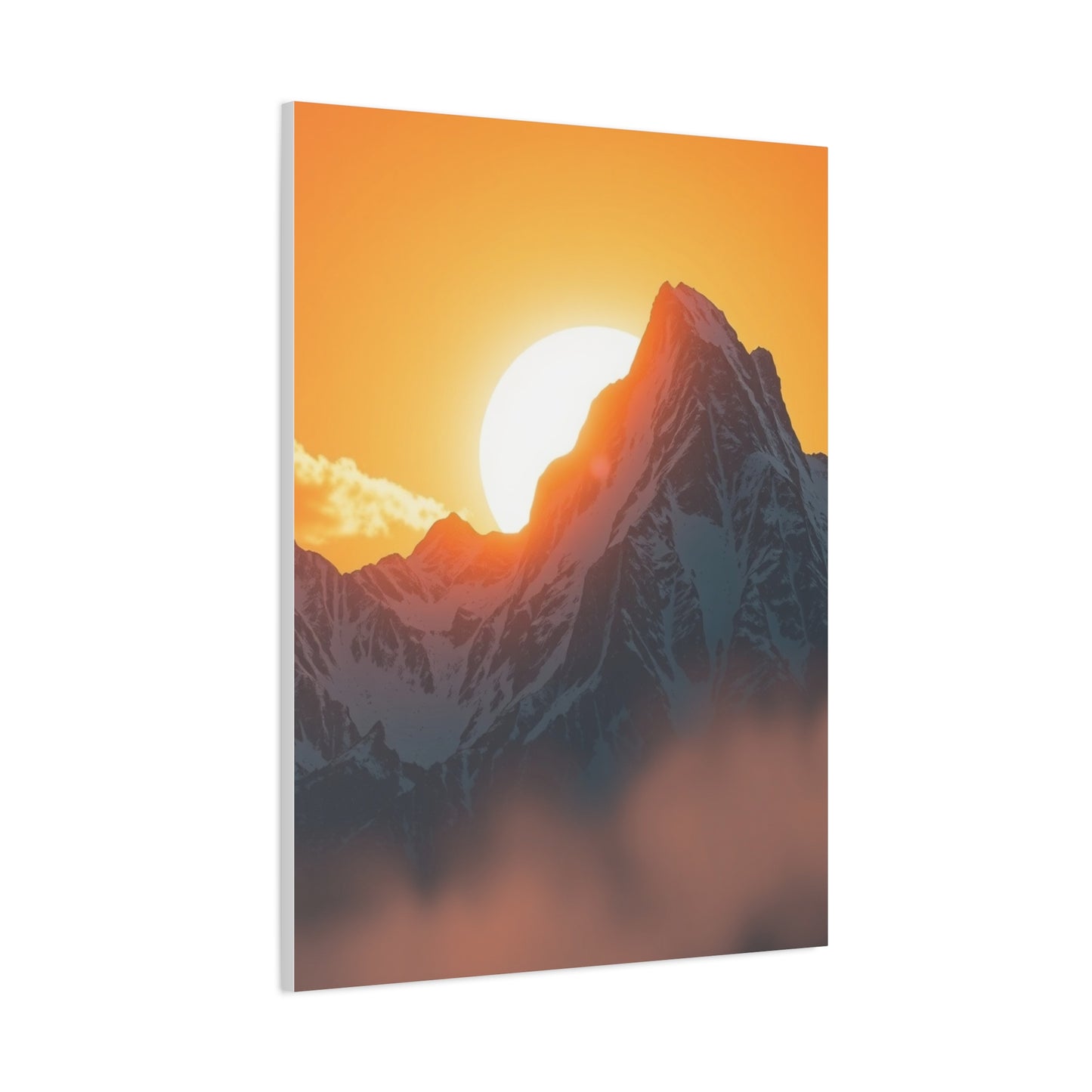 Radiant Summit Masterpiece Wall Art & Canvas Print