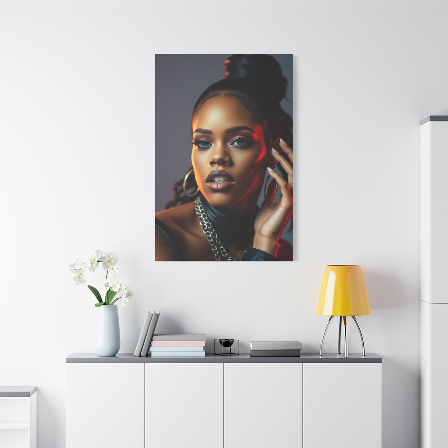 Rihannas Serene Majesty Art Wall Art & Canvas Print
