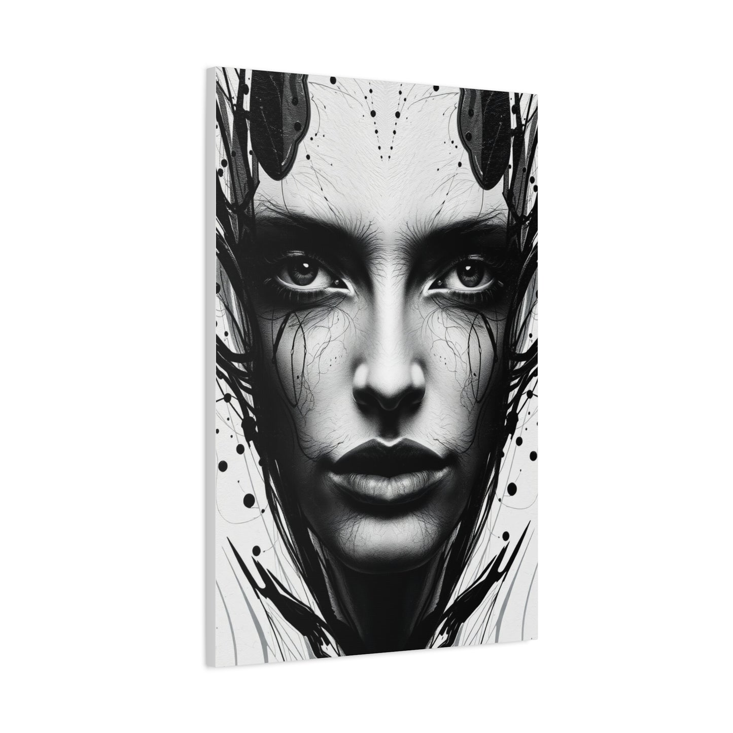 Black and White Abstract Art Supreme Gallery Wall Art & Canvas Print