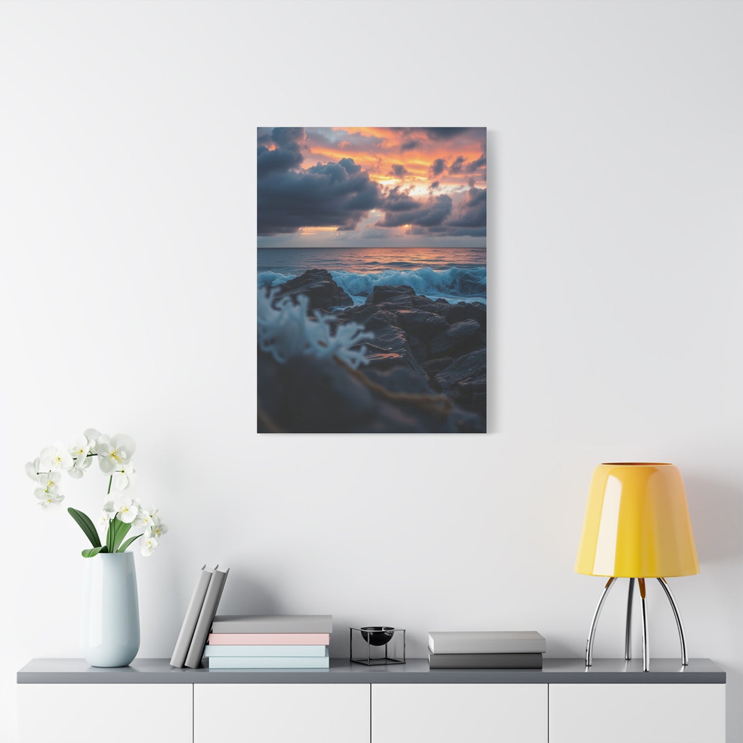 Seaside Tranquility Canvas Wall Art & Canvas Print