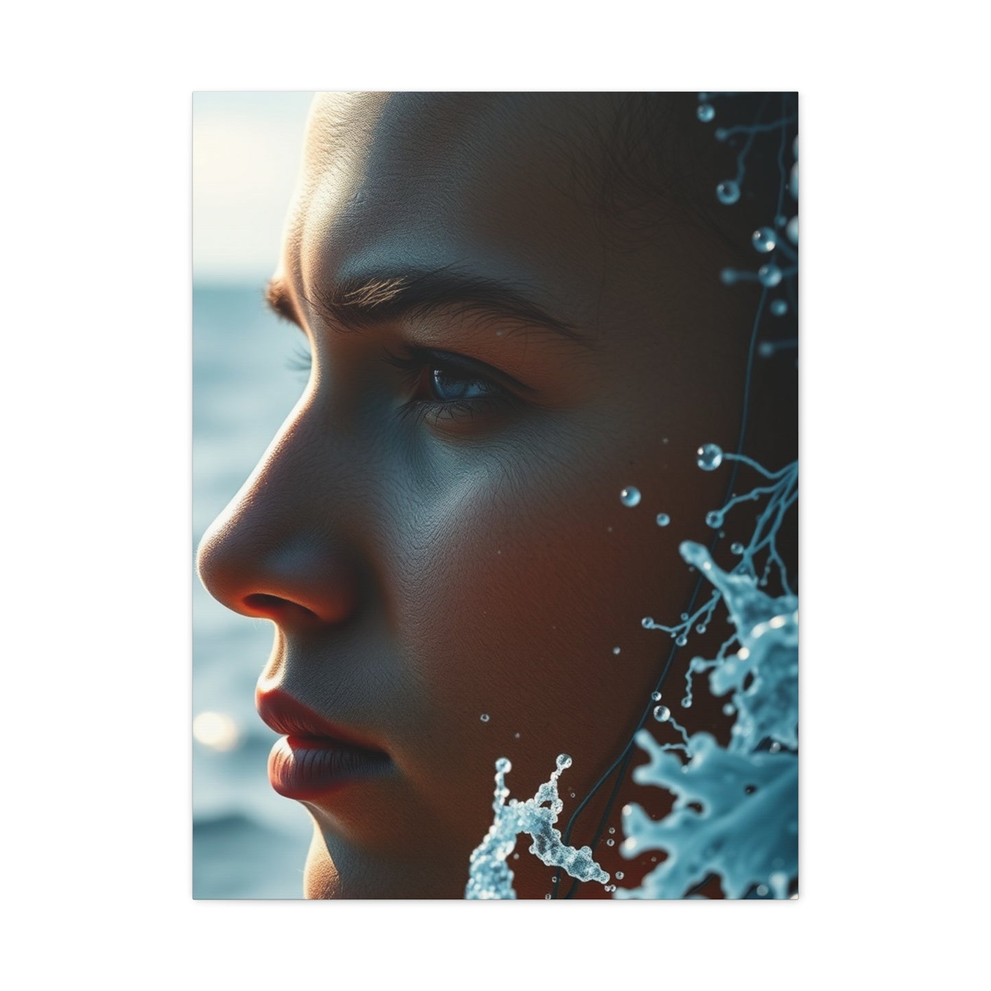 Aqua Mirage Grandeur Wall Art & Canvas Print