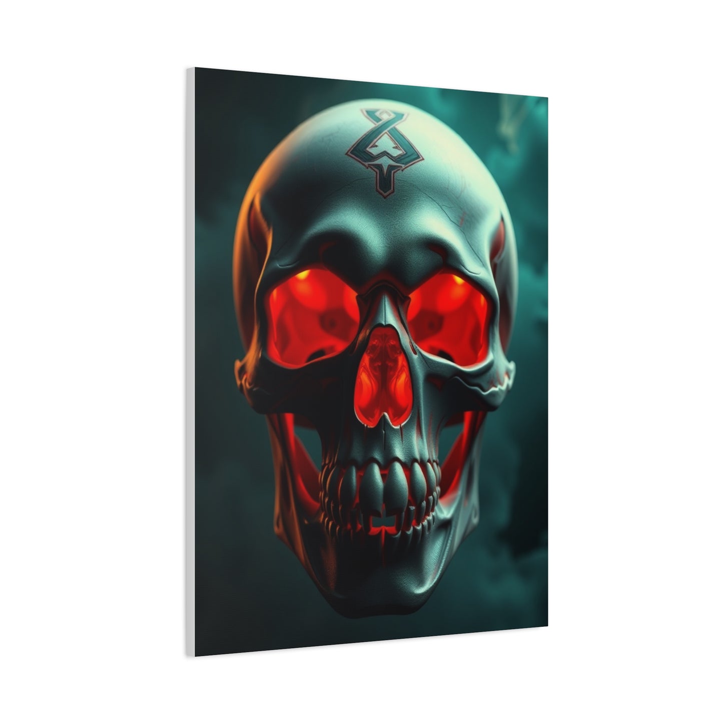 Ethereal Skull Symphony Wall Art & Canvas Print