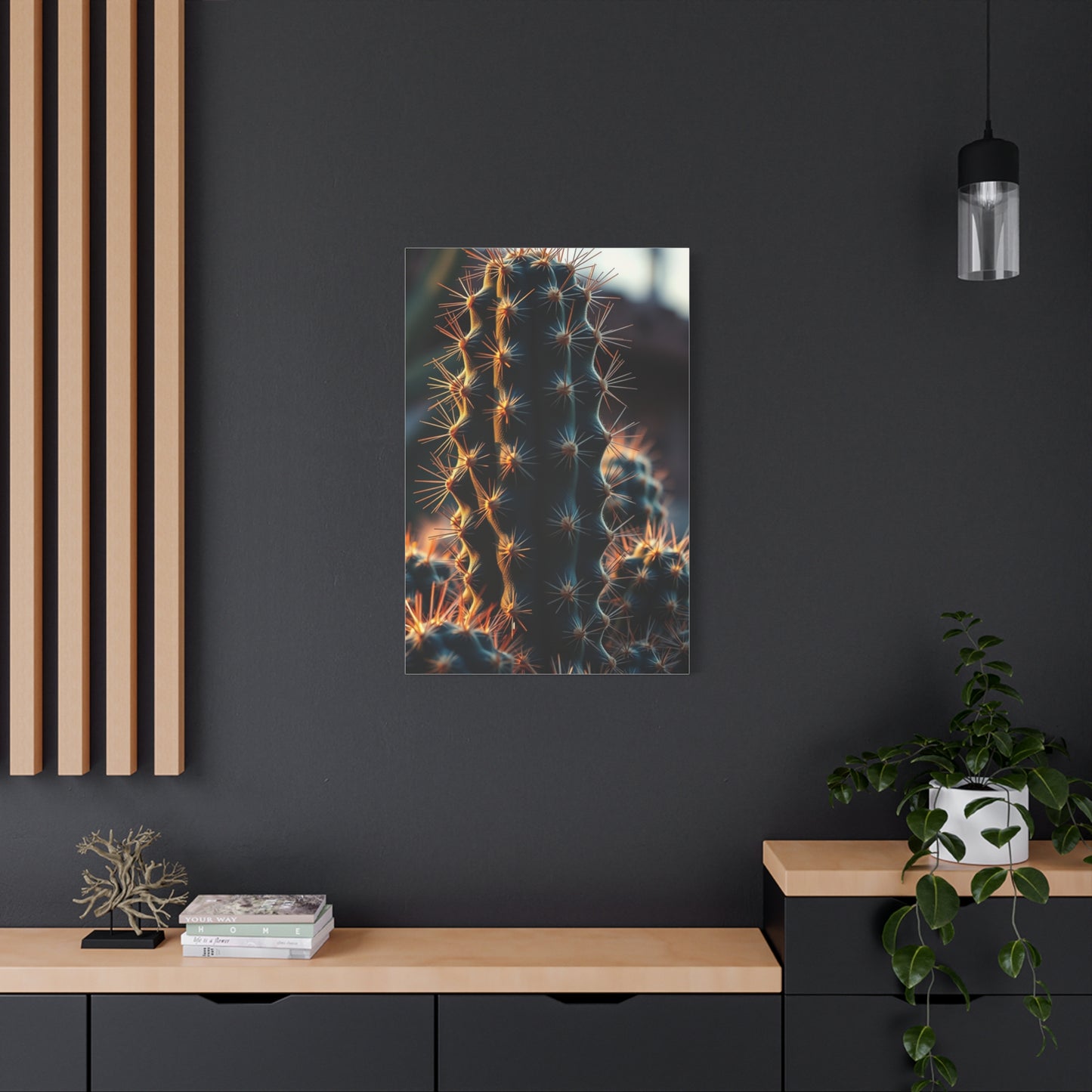 Cactus Reverie Canvas Wall Art & Canvas Print