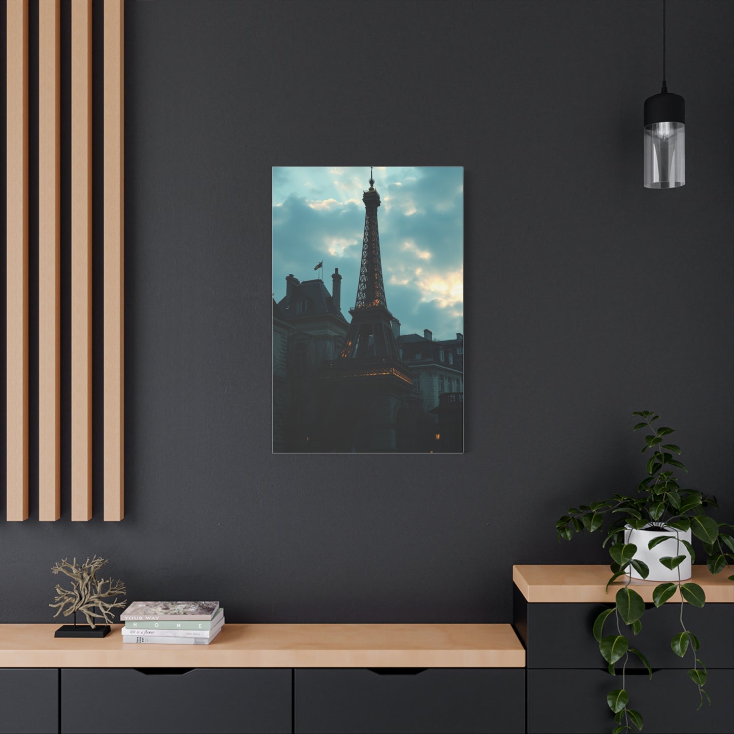 Sophisticated Parisian Essence Canvas