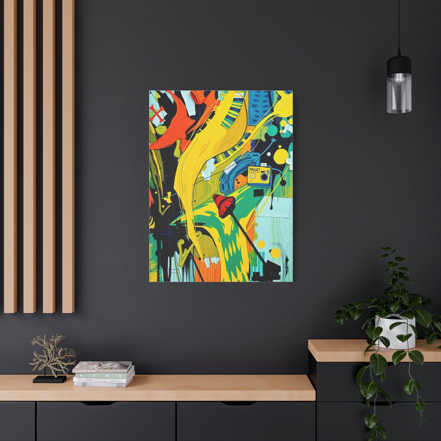 Luxurious Chroma Creation Wall Art & Canvas Print