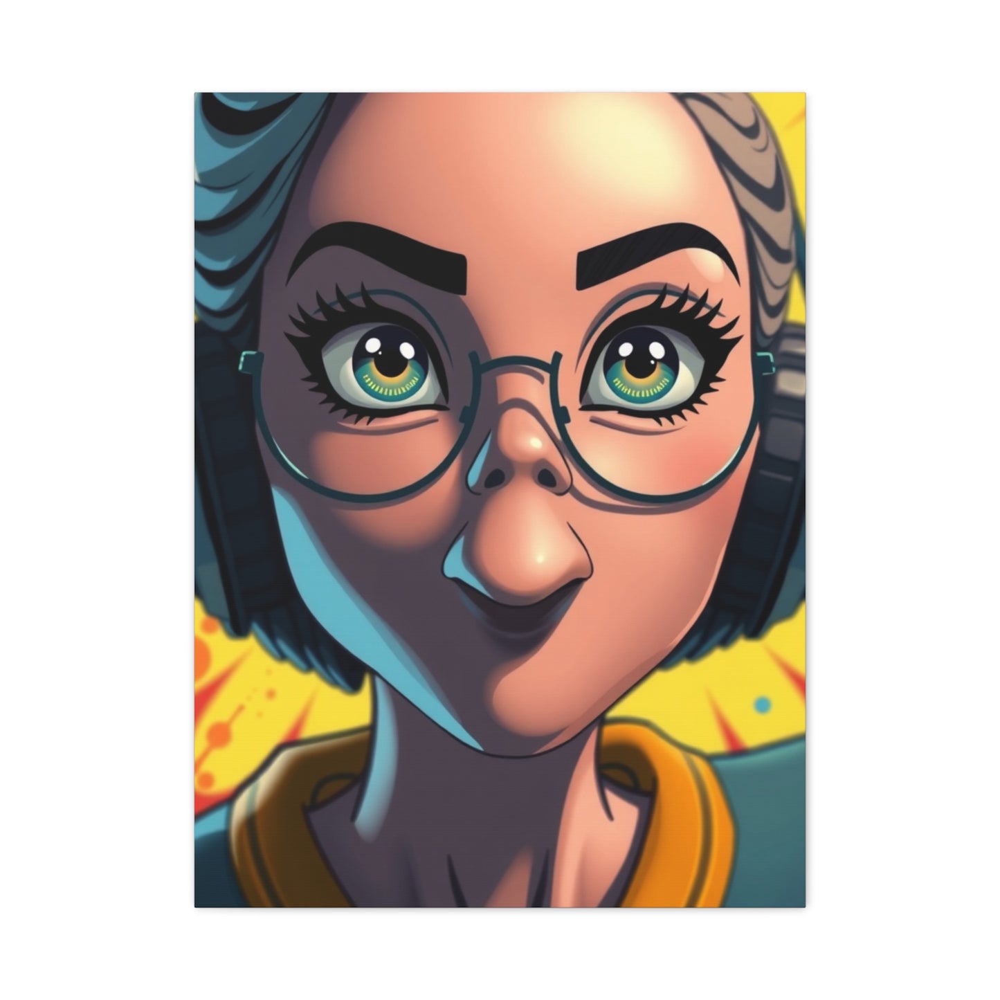 Stylish Vibrant Display Wall Art & Canvas Print