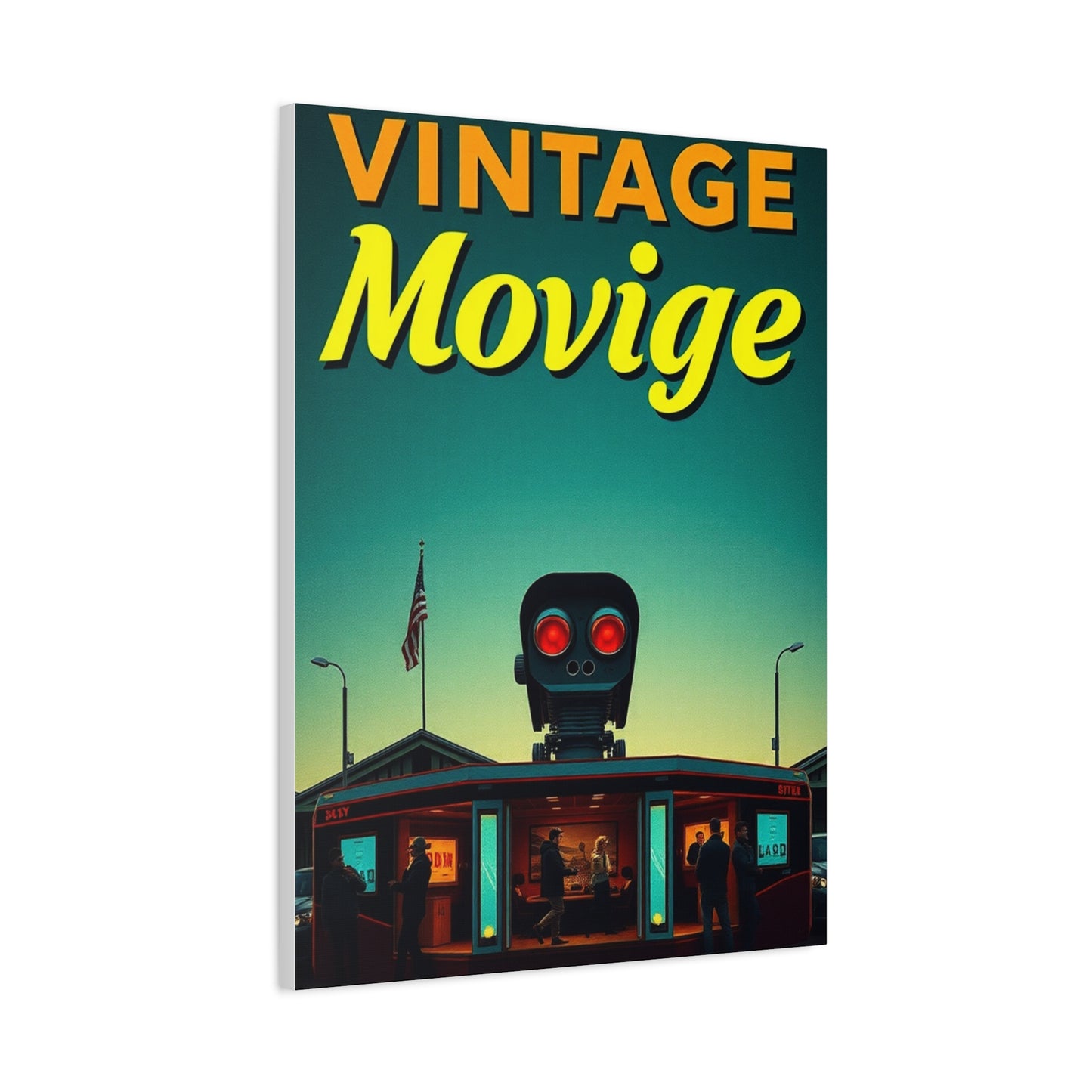 Elite Vintage Movie Posters Art Vision Wall Art & Canvas Print