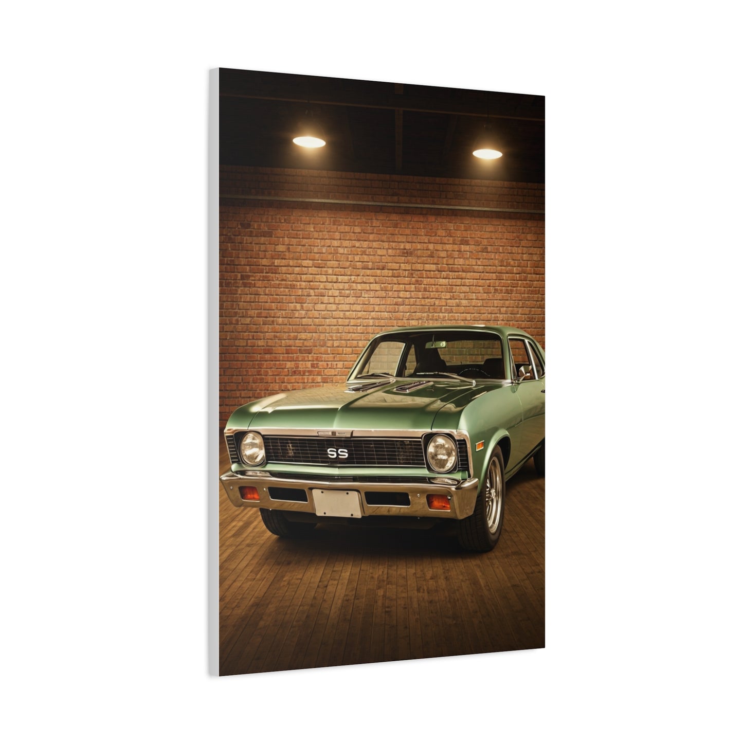 Chevrolet Nova SS Warehouse Muscle Wall Art & Canvas Prints