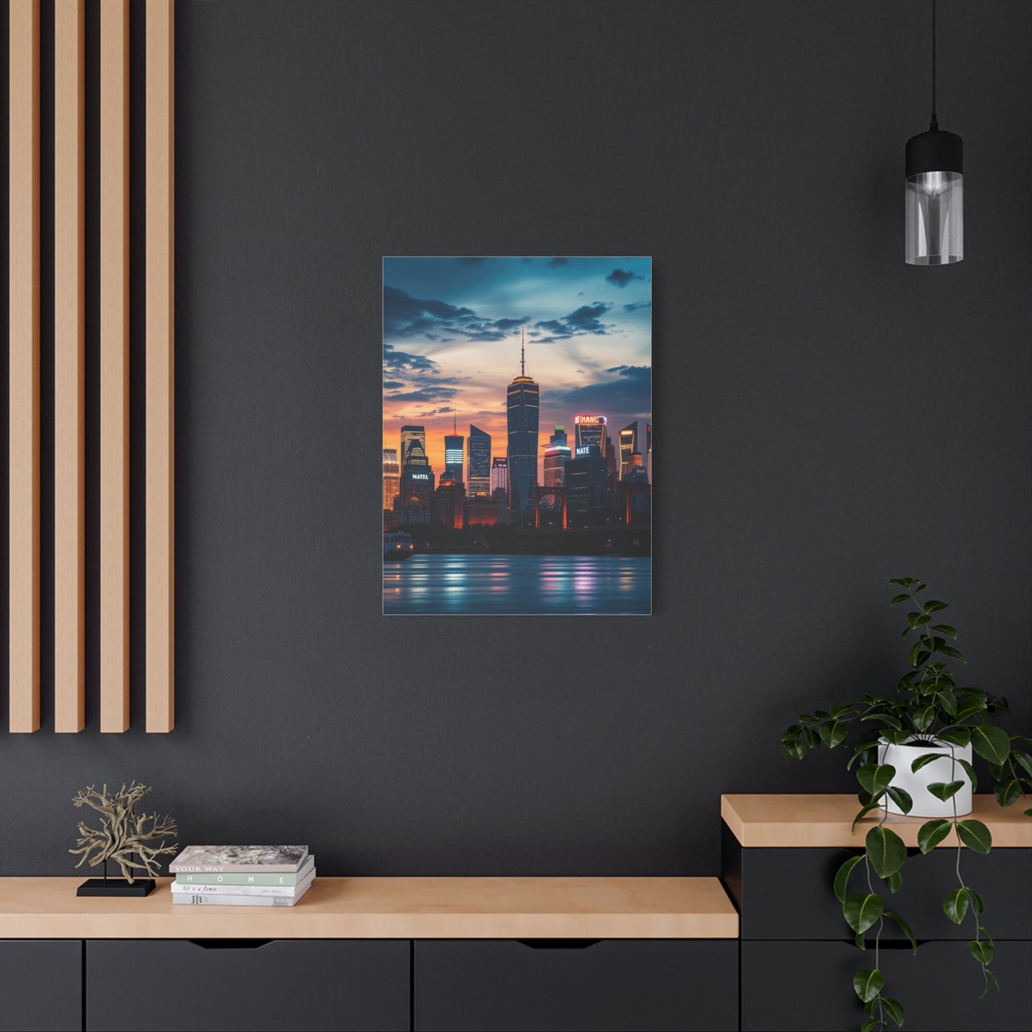 City Skylines Art Luxury Canvas Wall Art & Canvas Print