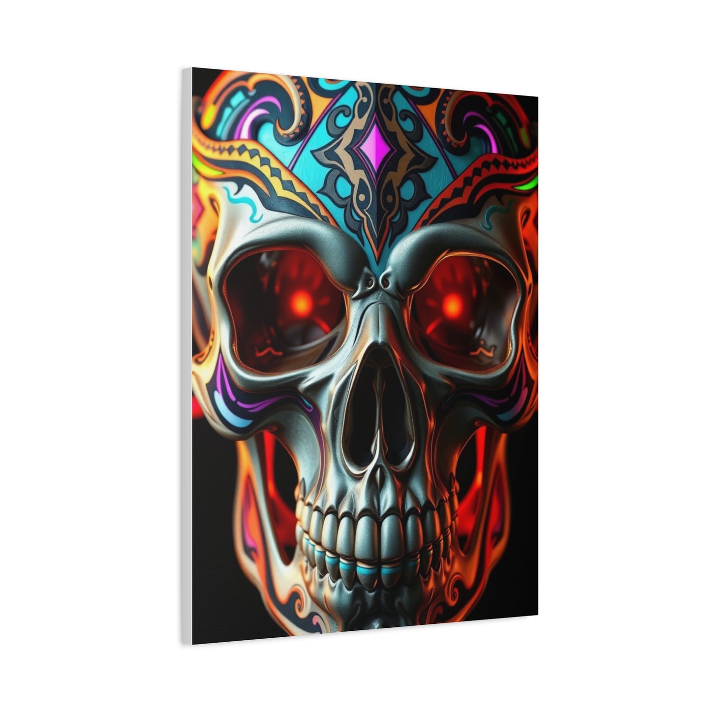 Hypnotic Bone Reverberation Wall Art & Canvas Print