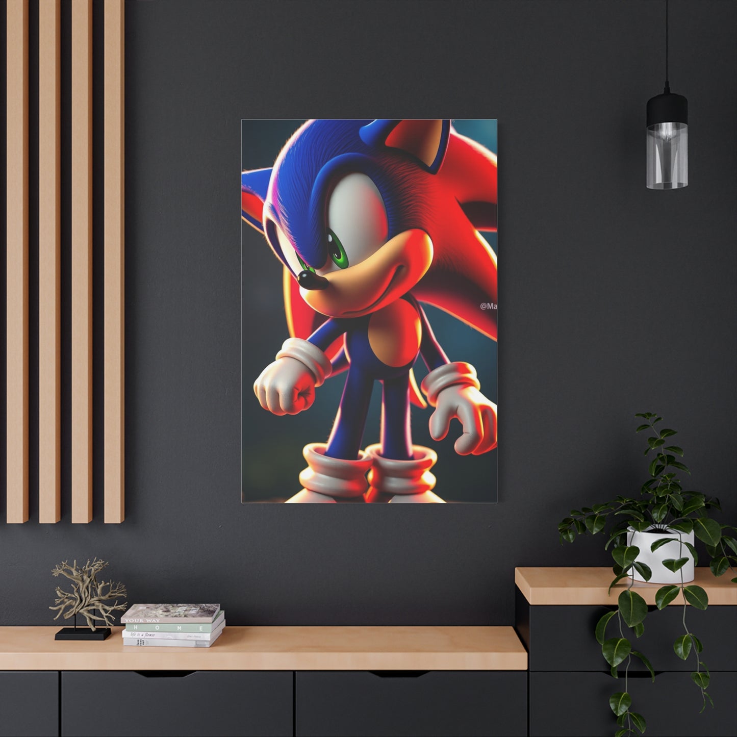 Collection Sonic the Hedgehog Art Art Wall Art & Canvas Print