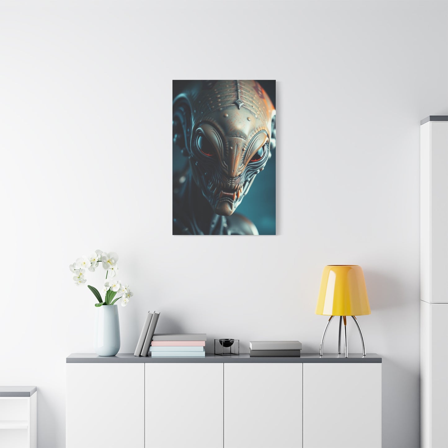 Vision Alien Art Art Wall Art & Canvas Print