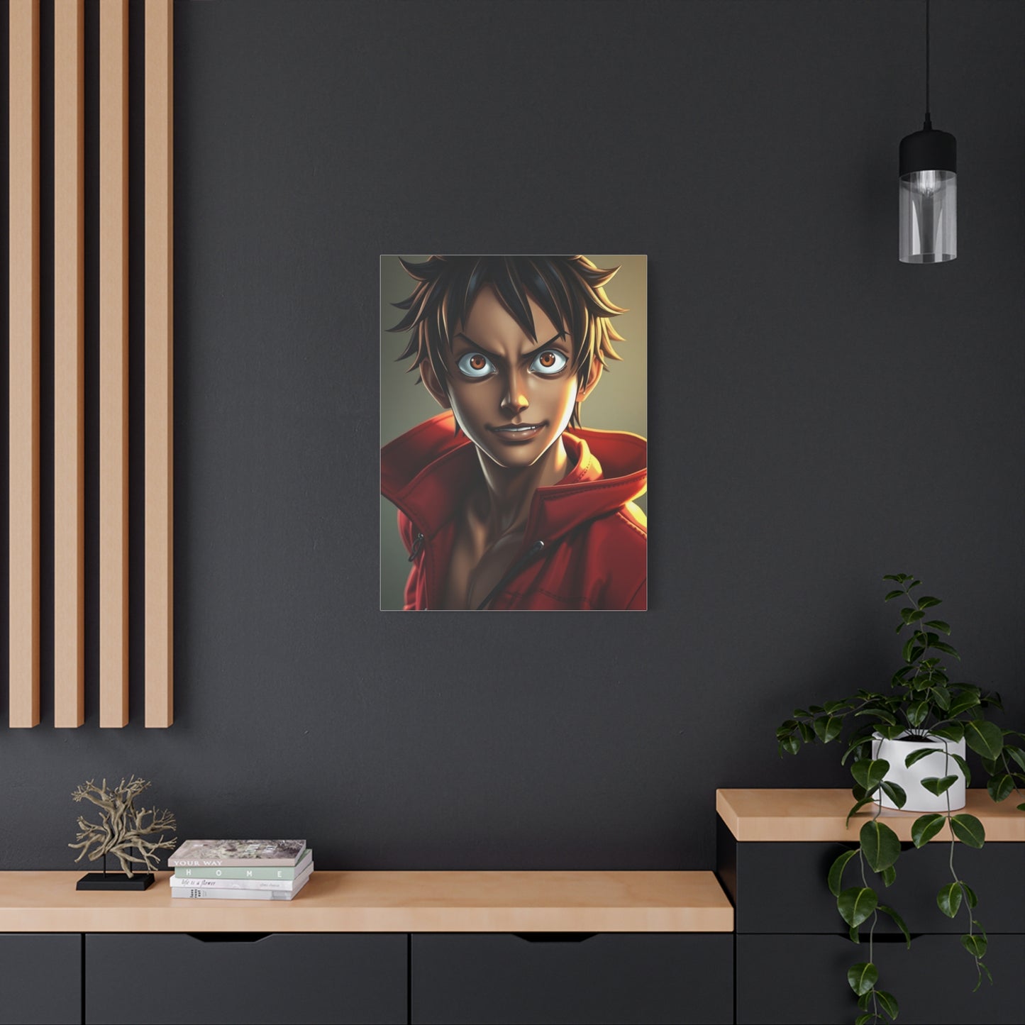Monkey D. Luffy Art Luxury Canvas Wall Art & Canvas Print