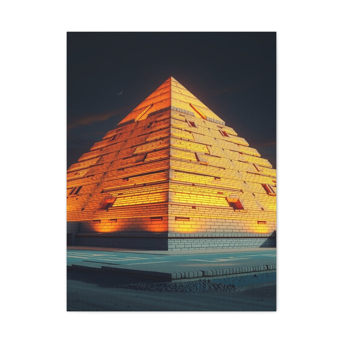 Elite Pyramid Art Vision Wall Art & Canvas Print