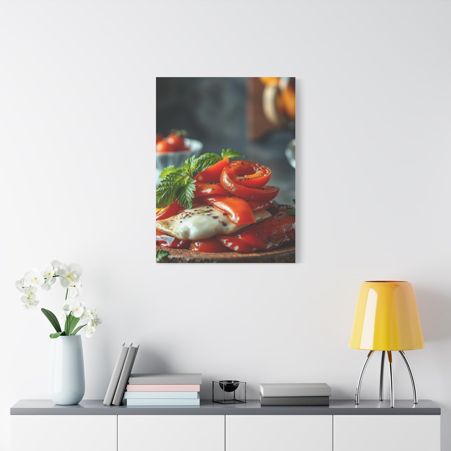 Vision Italian Food Art Art Wall Art & Canvas Print